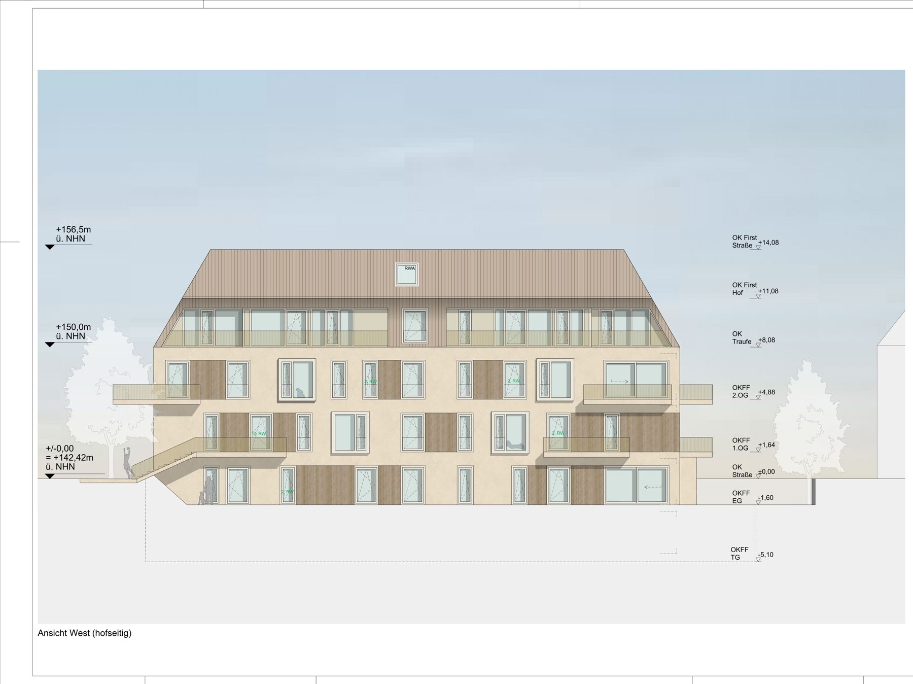 Bild von Bauträgergrundstück in Stötteritzer Villenlage – mit Planung für 14 Eigentumswohnungen