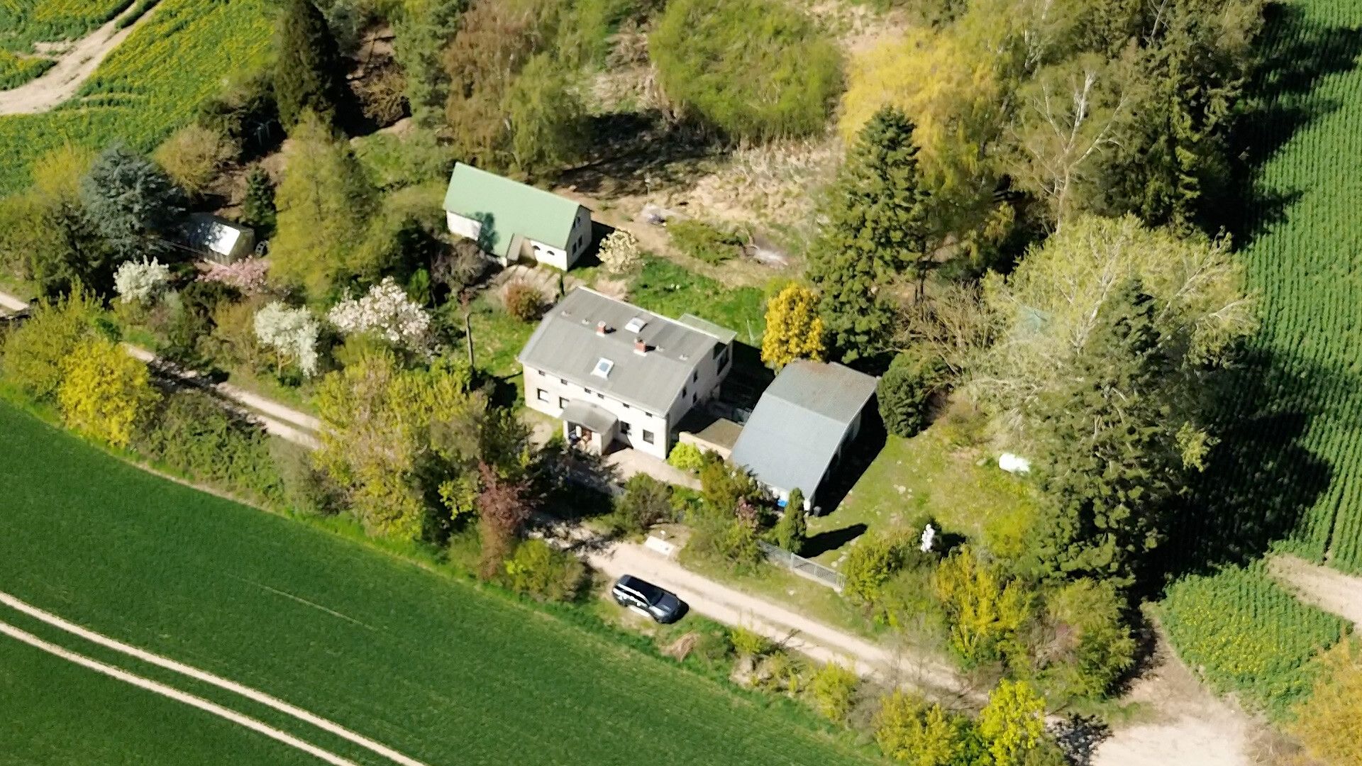 Bild von Schönes Land-Ensemble mit 2 Wohnhäusern auf 6.775  m² Grund in Klein Belitz, Landkreis Rostock