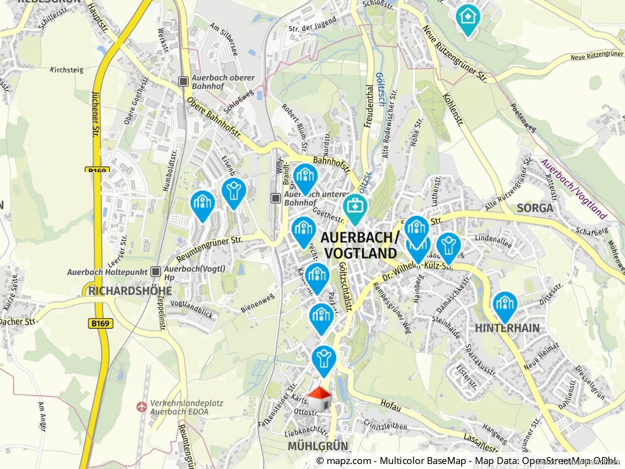 Bild von Baugrundstück in Auerbach/Vogtland