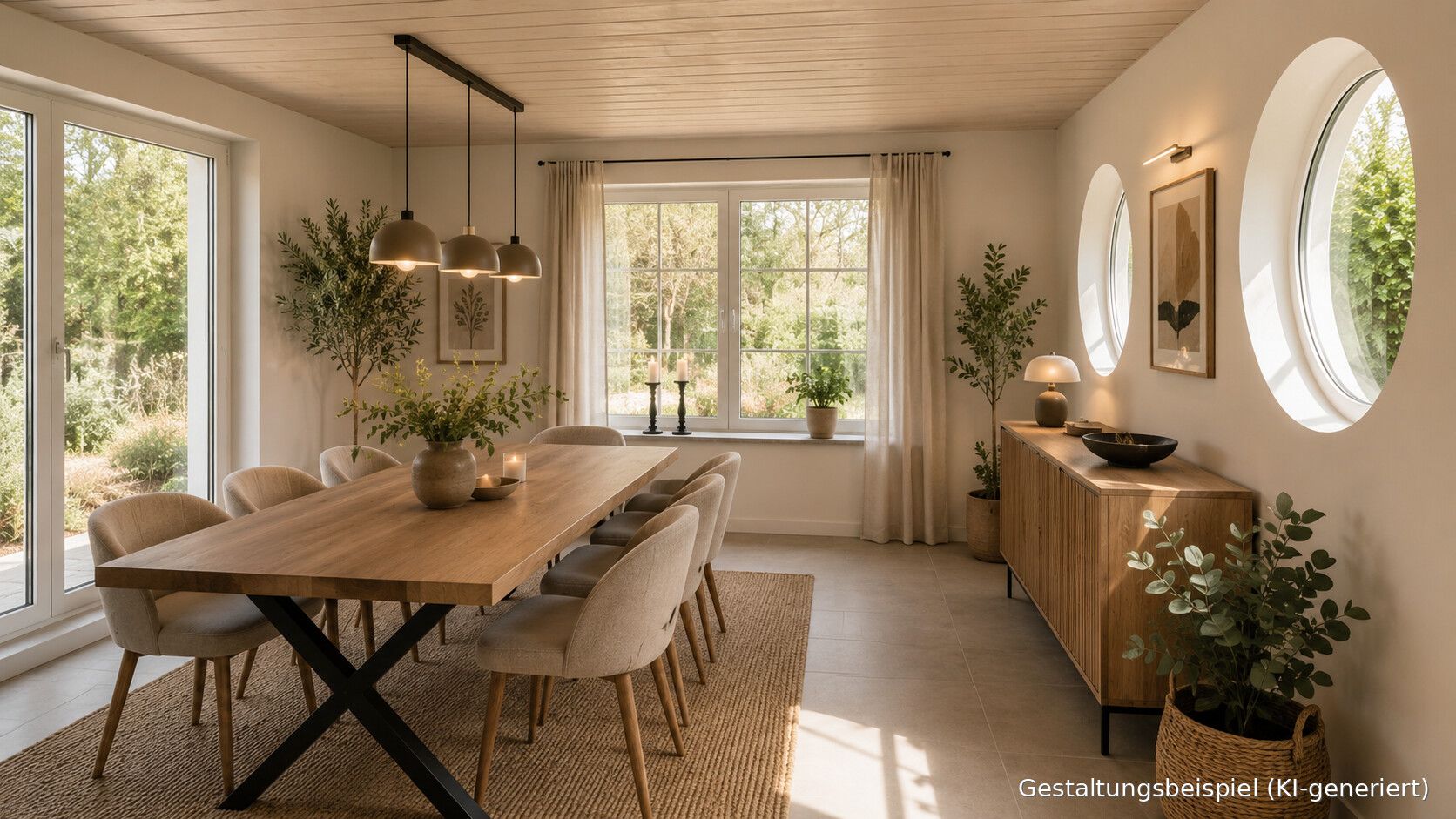 Bild von Schönes Land-Ensemble mit 2 Wohnhäusern auf 6.775  m² Grund in Klein Belitz, Landkreis Rostock