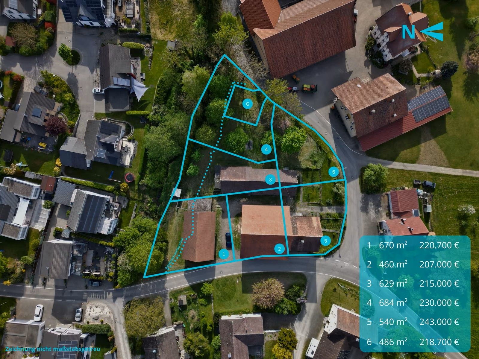 Bild von Großzügiges Baugrundstück mit 670 m² – ideal für Ihr Traumhaus