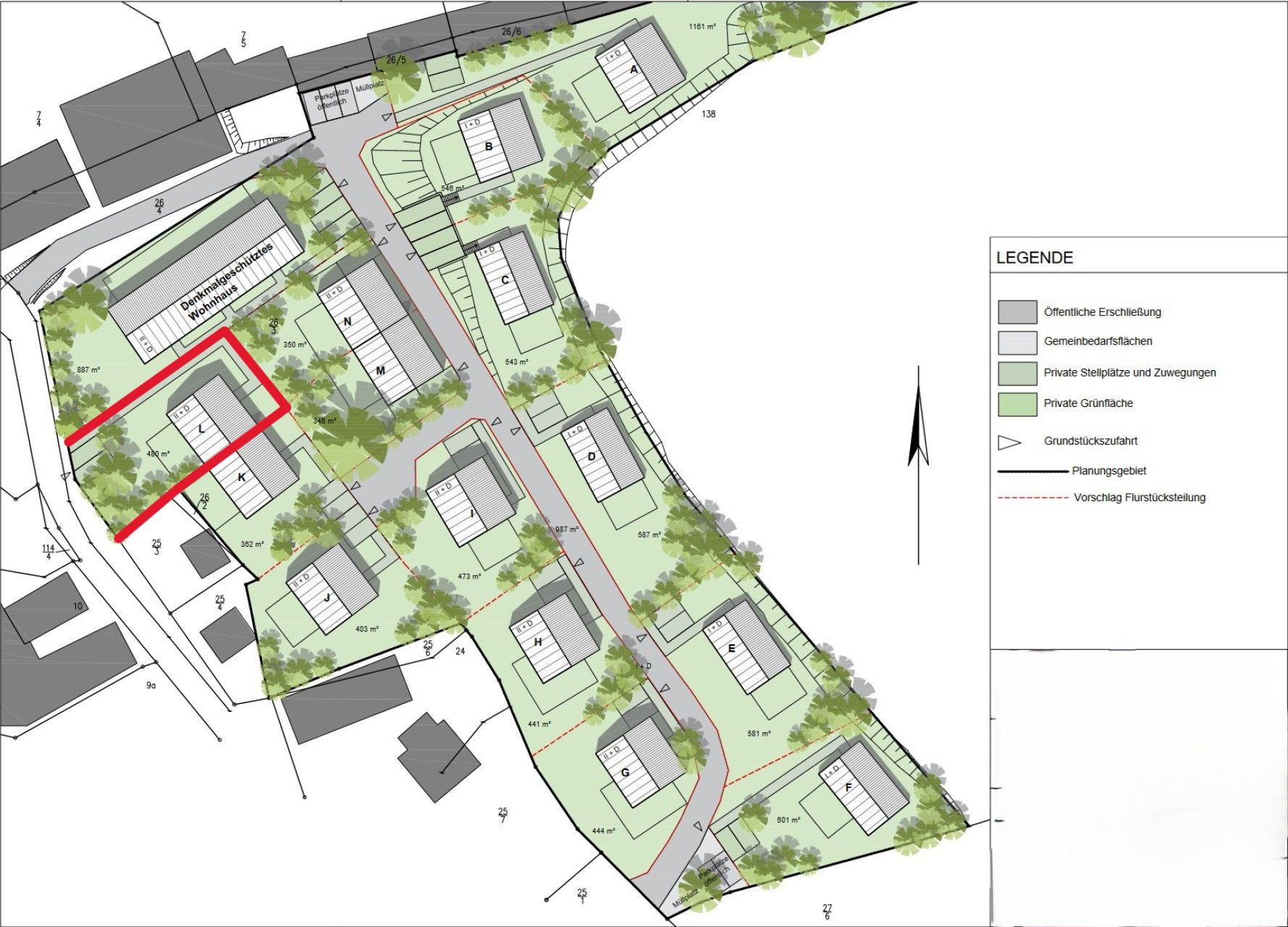 Bild von Grundstück für eine Doppelhaushälfte in Dürrröhrsdorf-Dittersbach  L