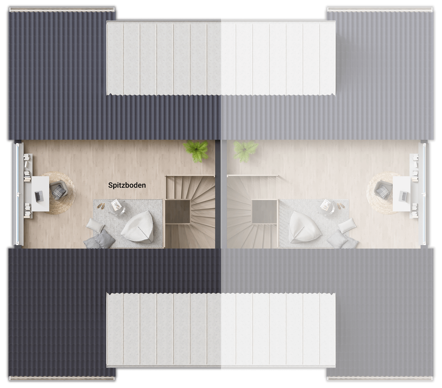 Bild von Doppelhaus Duett 125