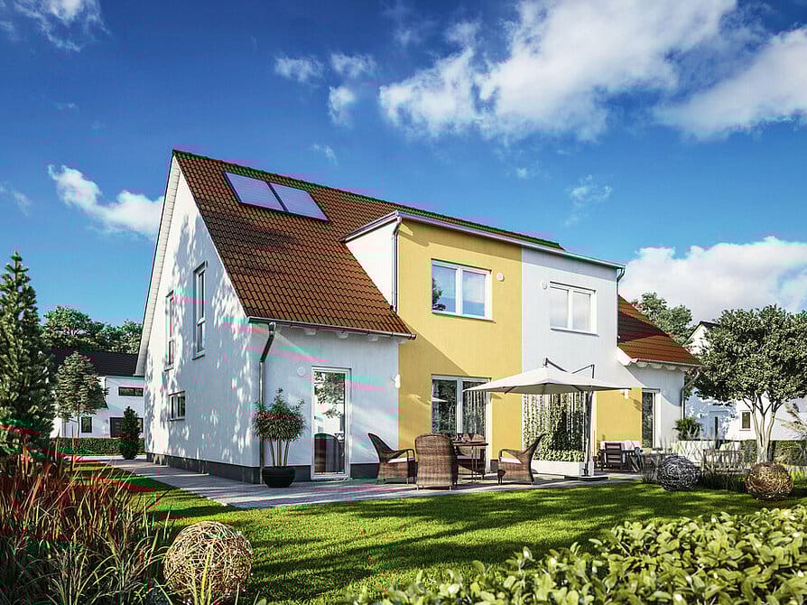 Bild von Doppelhaus Duett 125