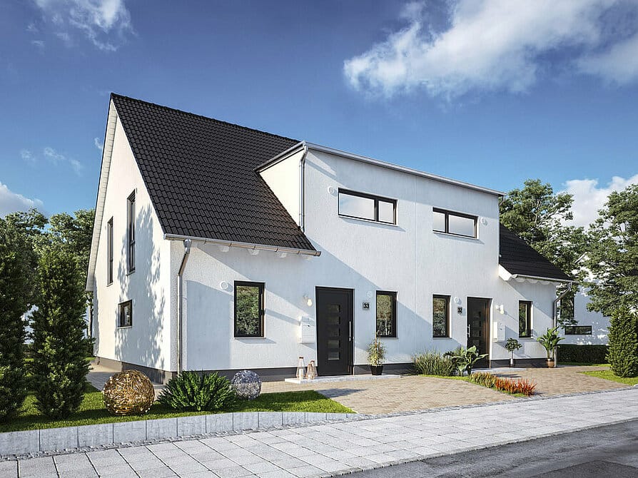 Bild von Doppelhaus Duett 125