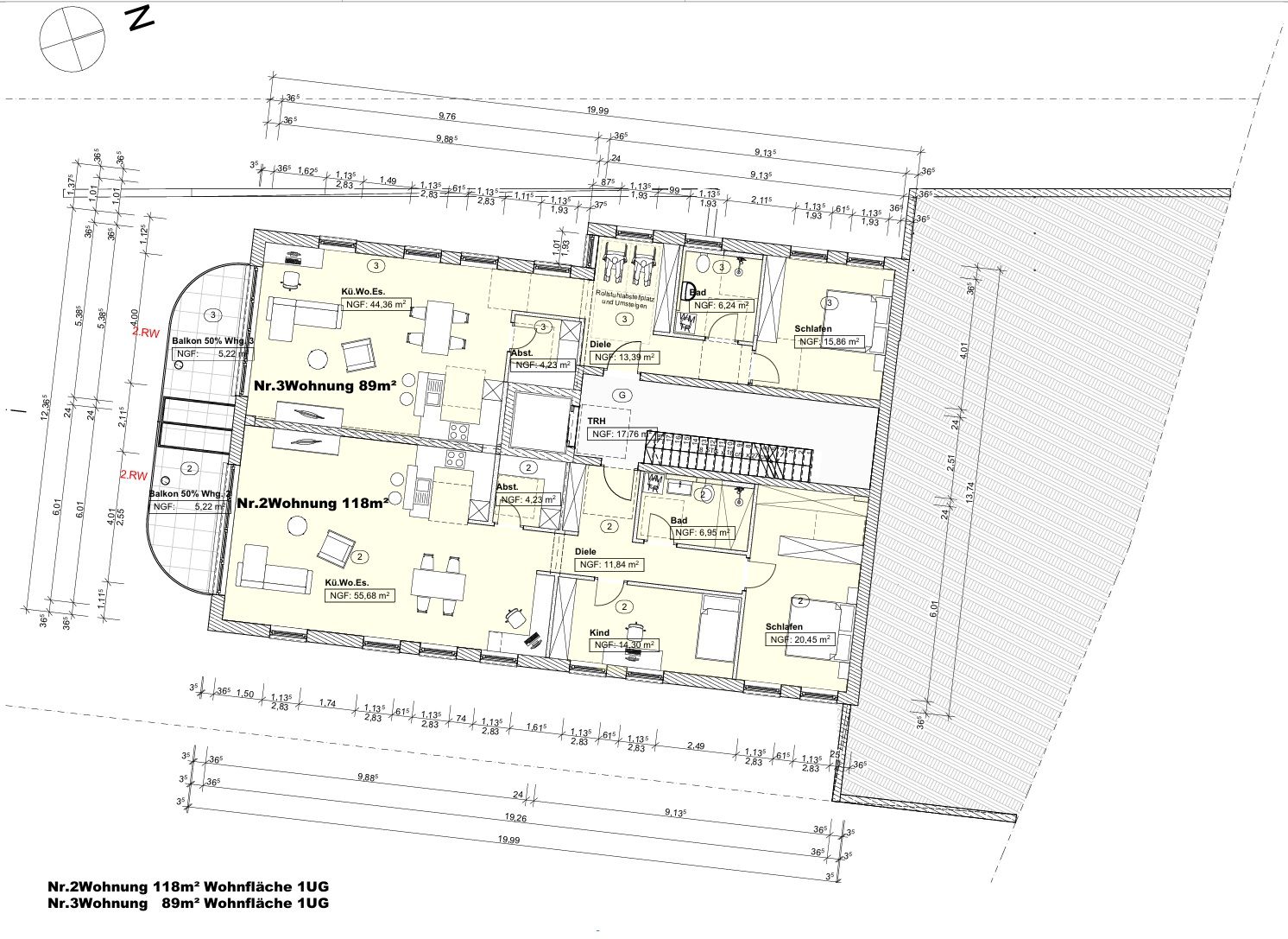Bild von Baugrundstück 1.300 m² mit Baugenehmigung für MFH (7 WE) – sofort startklar