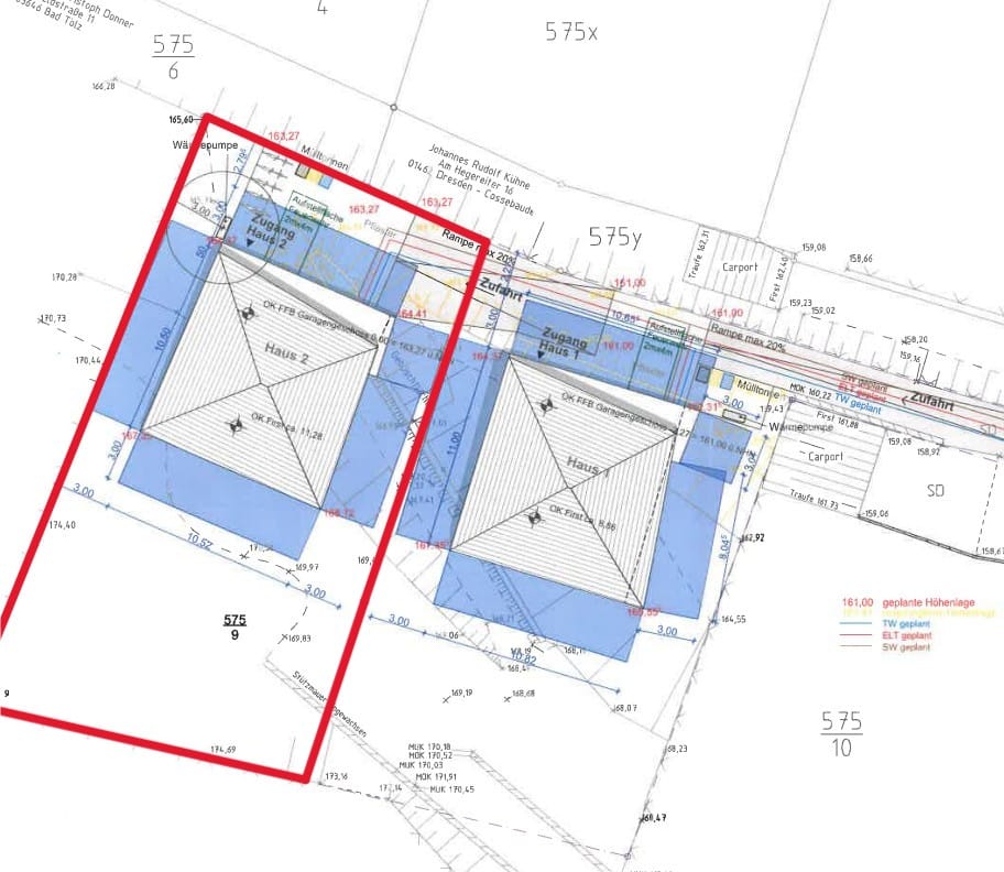 Bild von Baugrundstück für Einfamilienhaus 2 - Am Hegereiter, Cossebaude