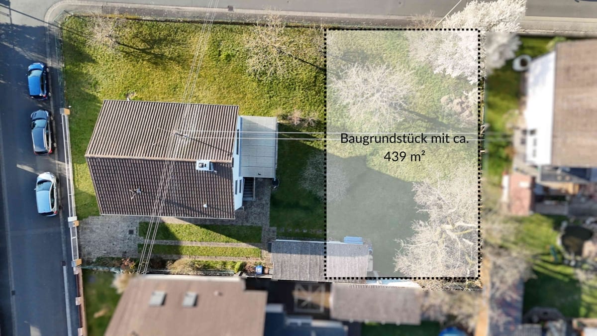 Bild von Seltene Projektchance: 991 m² Grundstück + separates Baugrundstück für Bauträger
