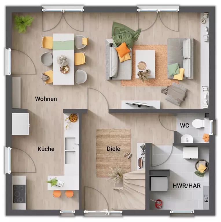 Bild von Stadthaus Flair 124