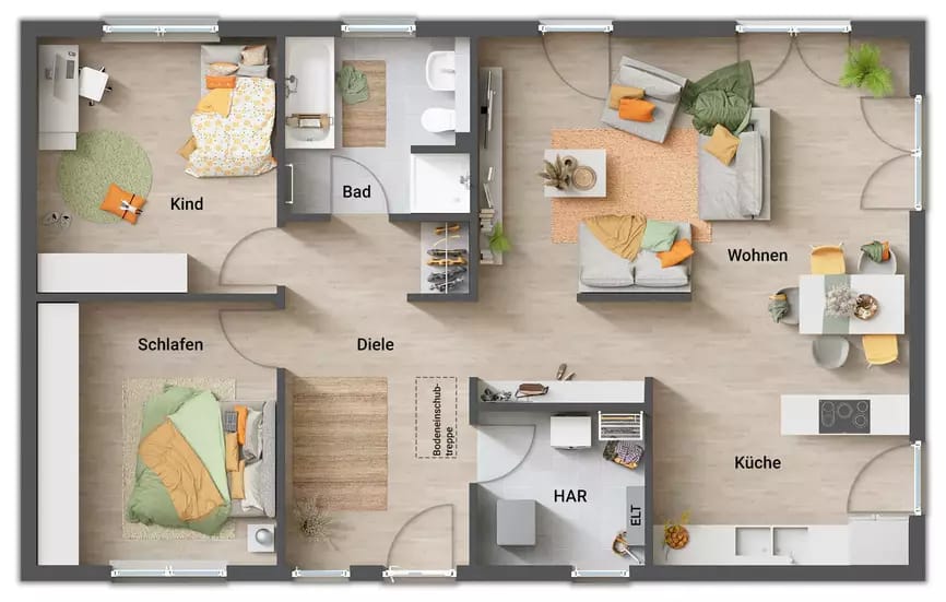 Bild von Bungalow 100