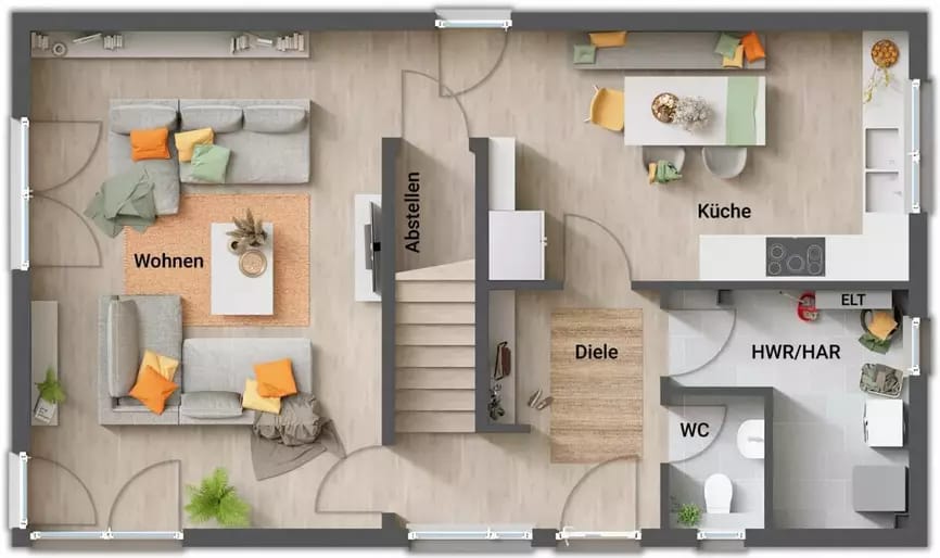 Bild von Stadthaus Aura 136