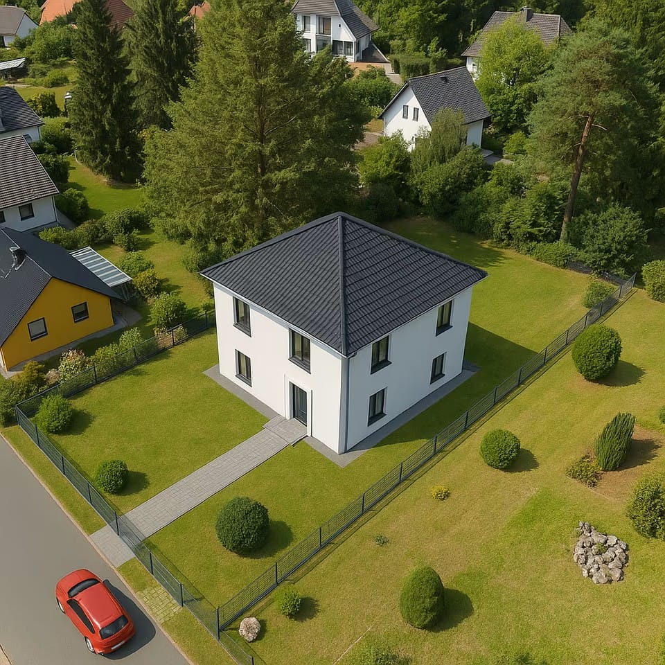 Bild von Ihr gemeinsamer Wohntraum am Summter See – zwei Familien, ein Grundstück, unendliche Möglichkeiten.