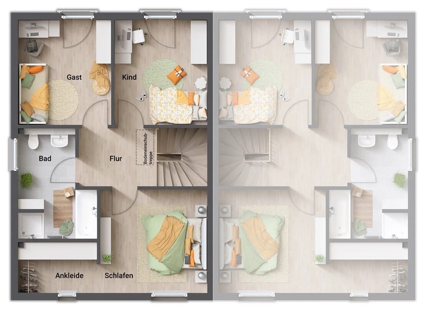 Bild von Doppelhaus Aura 115