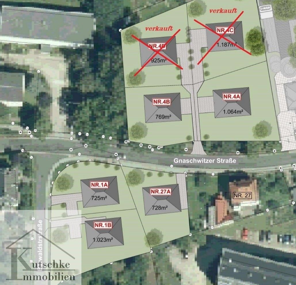 Bild von Paket 5 x Baugrundstücke 5 km vor Bautzen in Doberschau voll erschlossen