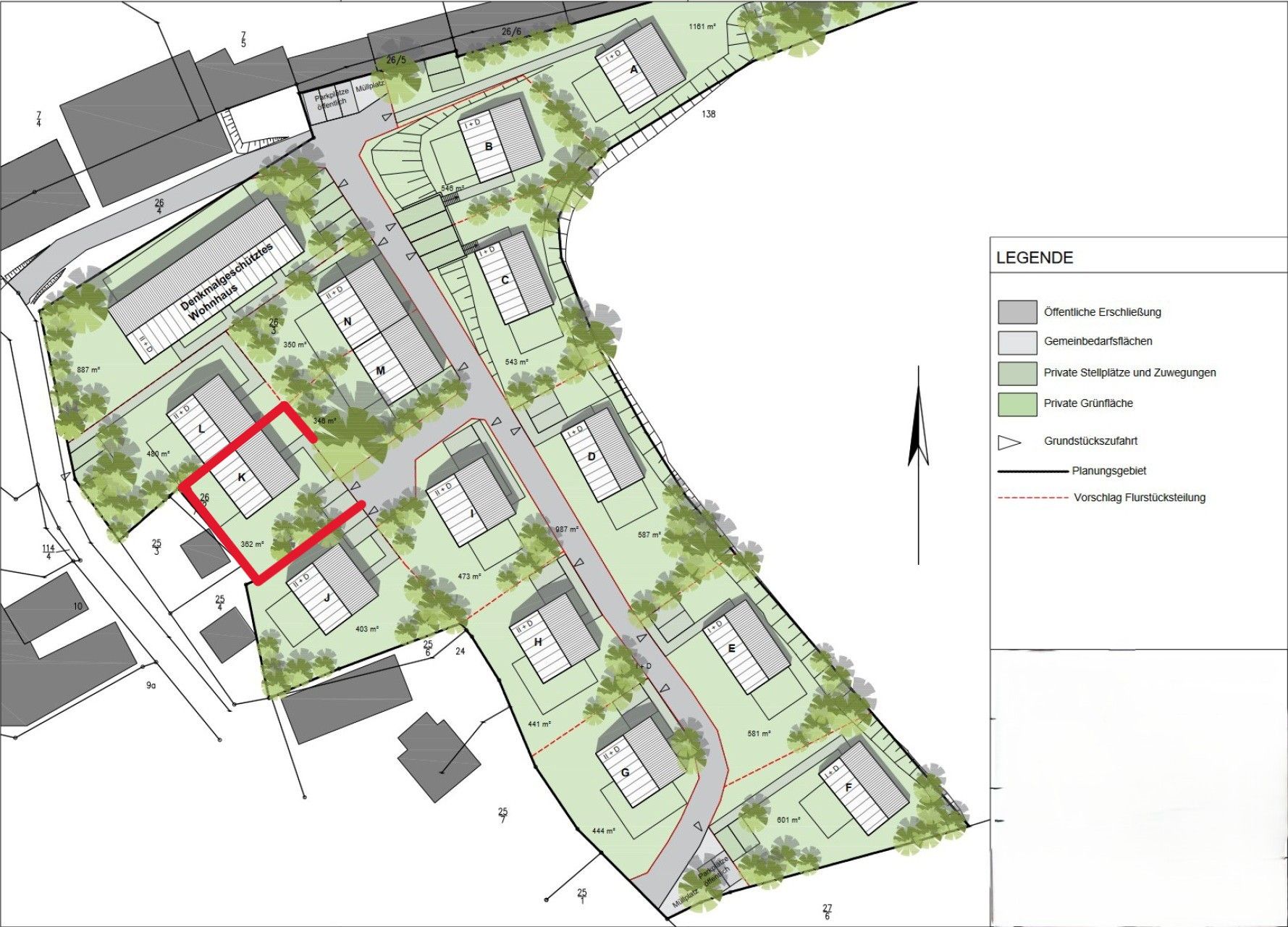 Bild von Grundstück für eine Doppelhaushälfte in Dürrröhrsdorf-Dittersbach  K