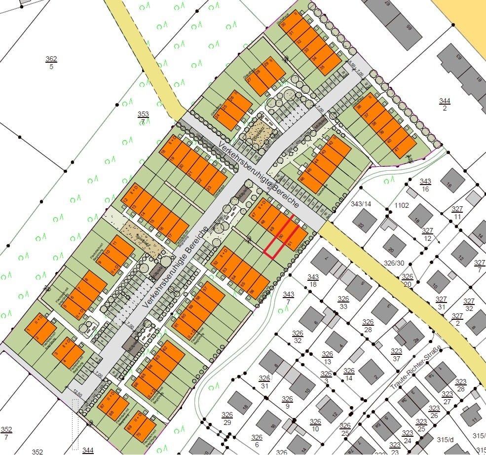 Bild von Grundstück für Reihenhaus in Dresden Klotzsche 50