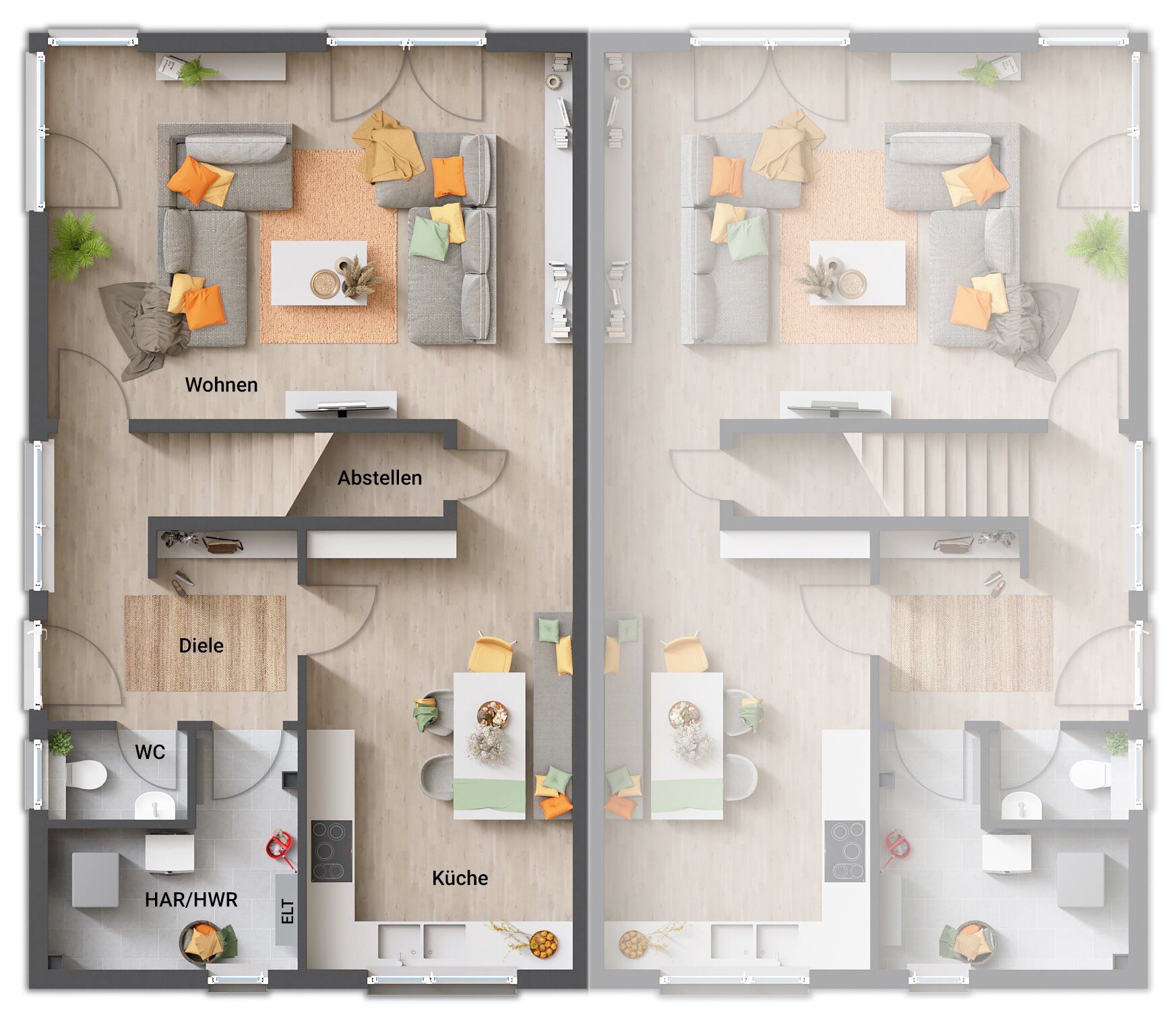 Bild von Doppelhaus Aura 136