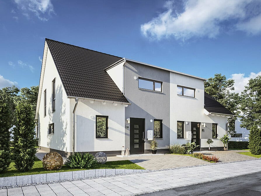 Bild von Doppelhaus Duett 125